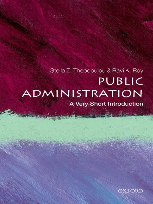 Title details for Public Administration by Stella Z. Theodoulou - Available